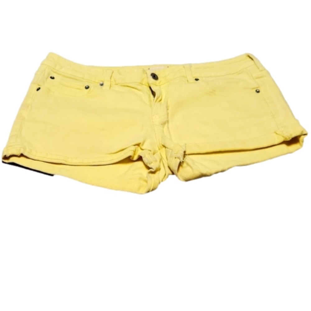 ♡Tilt yellow jeans shorts sz. 11